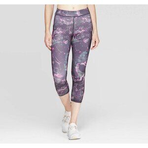 Women S Running Mid-Rise Capri Leggings 20 - C9 Champion Small